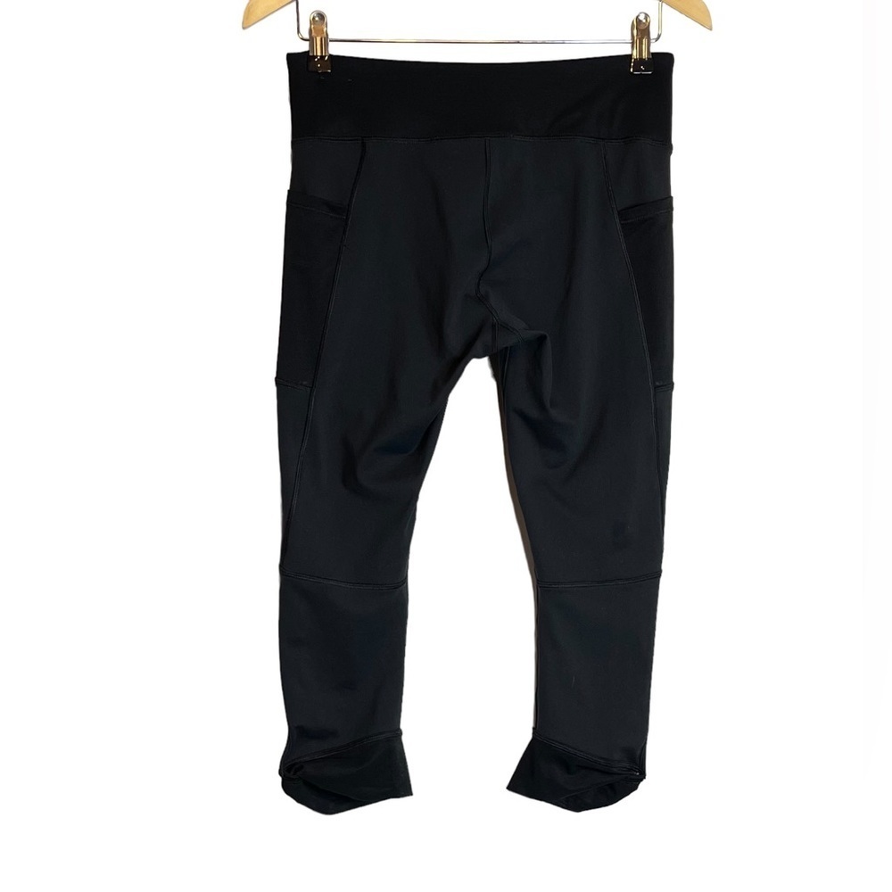 ✅SOLD-Calia By Carrie Underwood | Capri Leggings Twist Mesh Cuff Zip Pocket - Picture 3 of 7